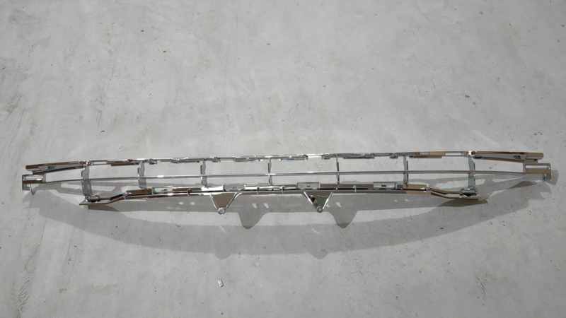 FRONT GRILLE UP CHROMED PEUGEOT 207 2004 OEM：7414QE DVD44-0701-08
