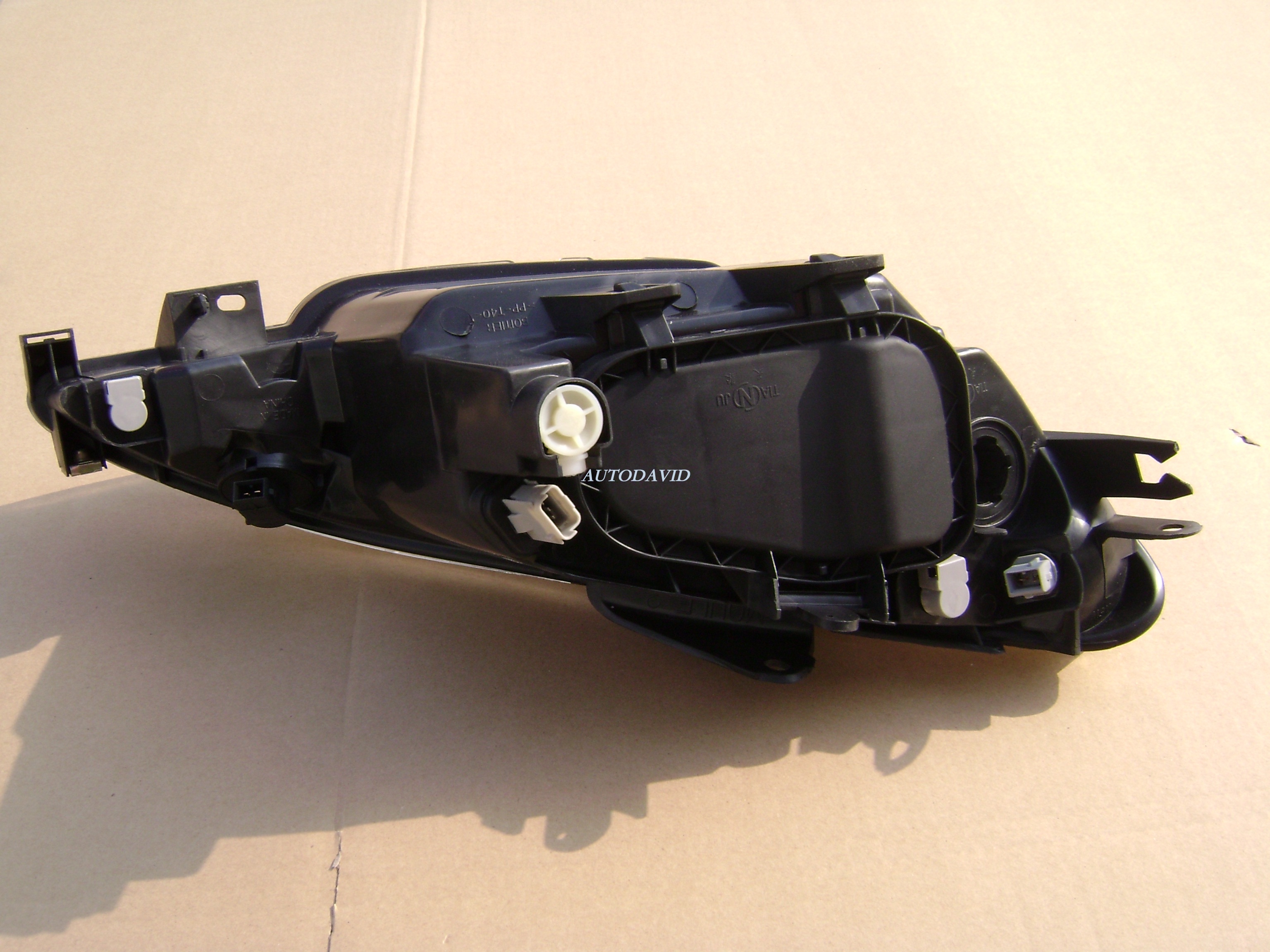HEAD LAMP COMPLETE CRYSTAL PEUGEOT 206 T11 2003 OEM:LH 9630869780 6204S9/RH 6205S9 DVD11-0202