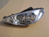 HEAD LAMP COMPLETE CRYSTAL PEUGEOT 206 T11 2003 OEM:LH 9630869780 6204S9/RH 6205S9 DVD11-0202