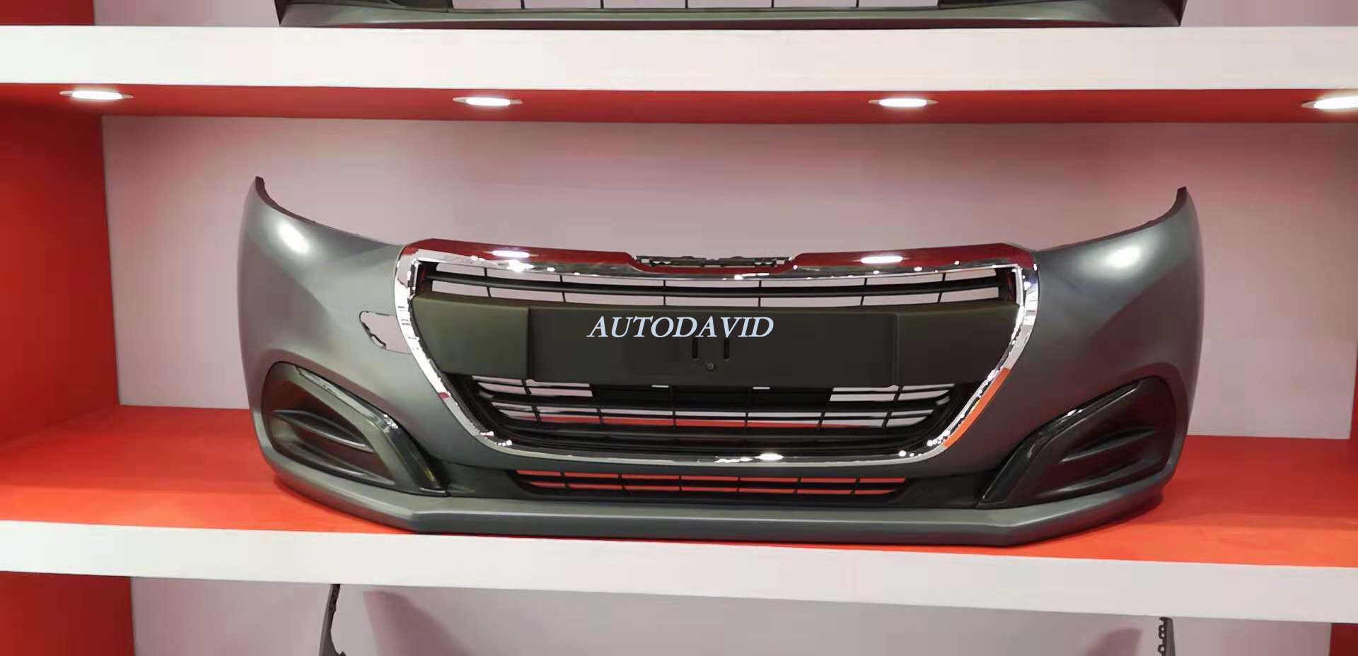 FRONT BUMPER COMPLETE PEUGEOT 208 2016 DVD42-0701