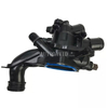 Cooling System Thermostat Assembly Water Flange For Citroen C4 Picasso DS3 DS4 DS5 for Peugeot 207 208 2008 308 3008 508,1.4-1.6 OEM: 1336CE V764558080 9804315380, 9808646980 HS02-021-005 