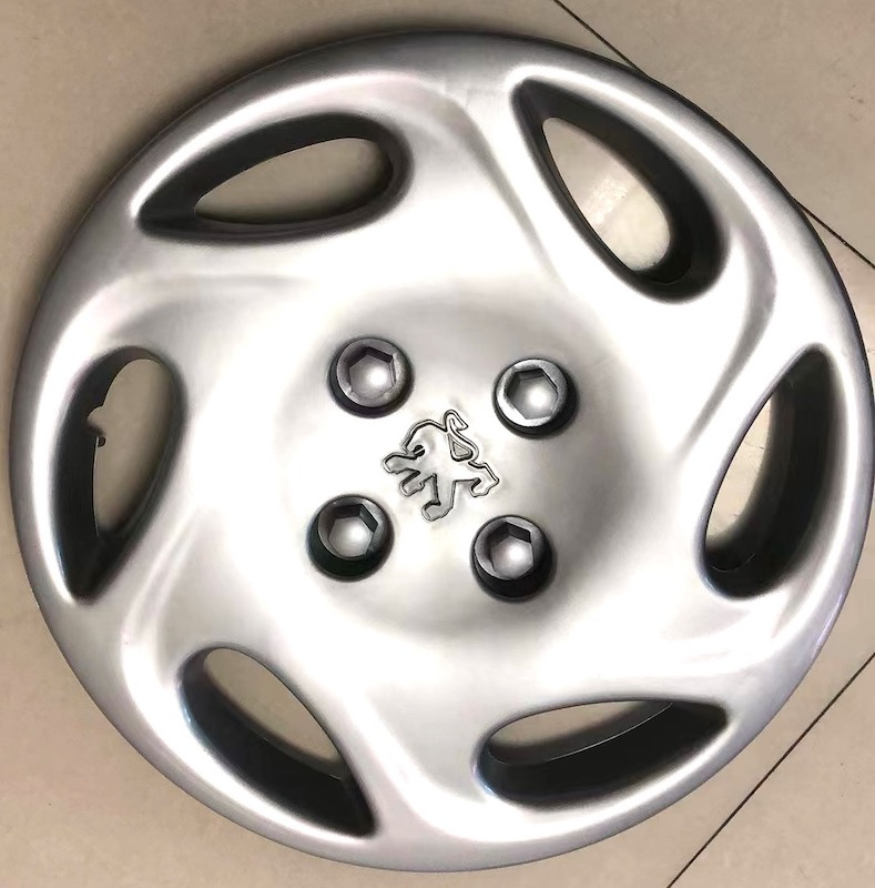 WHEEL COVER SPORT WITH LION SIZE：14“ PEUGEOT 206 T11 2003 OEM：542130 DVD11-1101