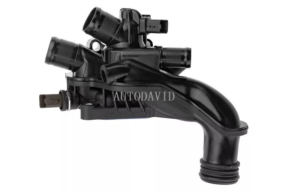 Cooling System Thermostat Assembly Water Flange For Citroen C4 Picasso DS3 DS4 DS5 for Peugeot 207 208 2008 308 3008 508,1.4-1.6 OEM: 1336CE V764558080 9804315380, 9808646980 HS02-021-005 