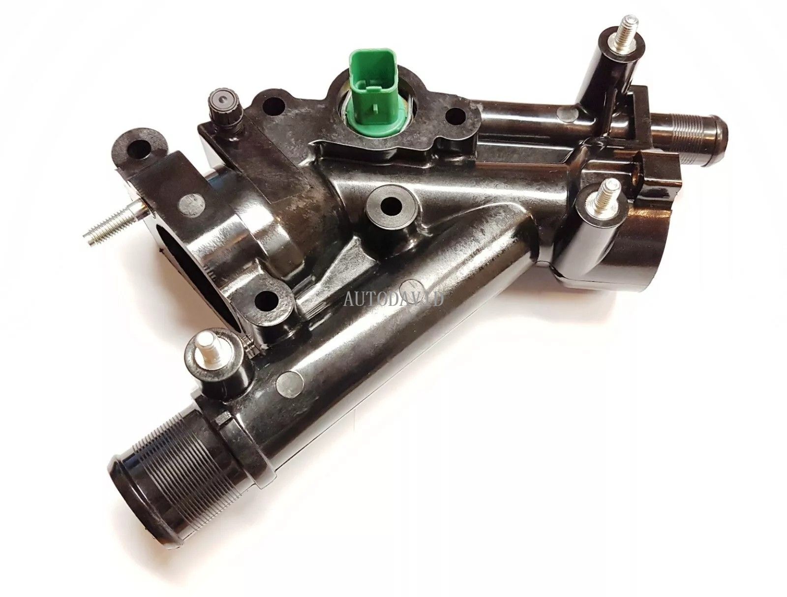 Cooling System Thermostat Assembly Water Flange For Peugeo307 308 406 407 508 Citroen C5 2.0 OEM: 1338AV 1338E4 9687927980 9645162480 9648542680 HS02-021-006