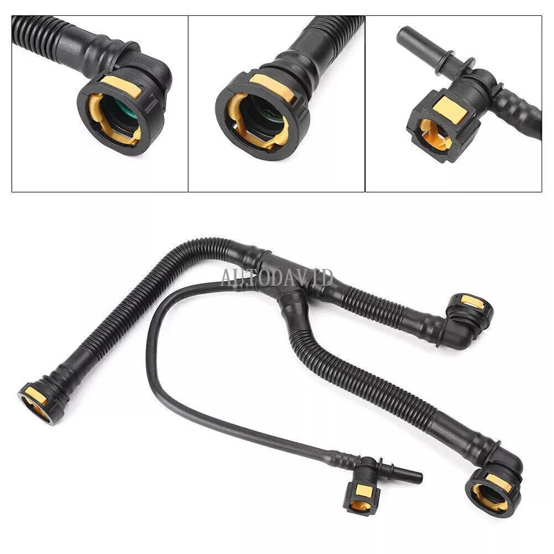Crankcase Breather Pipes For Peugeot 206 207 307 308 Engine TU5JP4,Citroen C2 C3 C4 P1.6 16V OEM: 1192W0 HS02-023-007