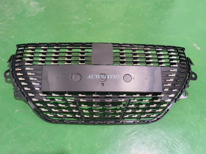 FRONT GRILLE CHROMED WITHOUT HOLE PEUGEOT 208 2019 OEM:9842008580 DVD56-0701-08
