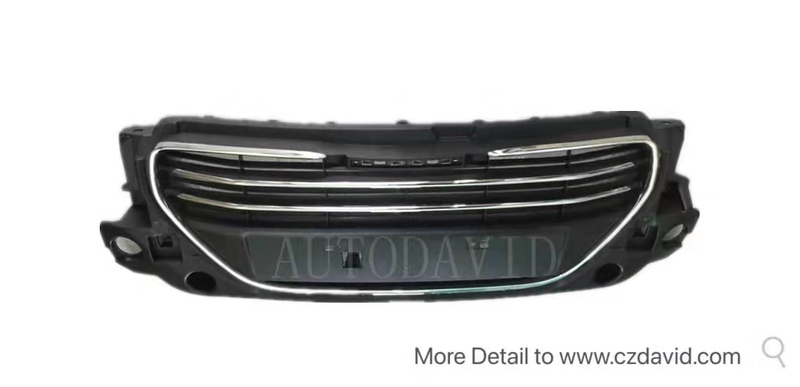 FRONT GRILLE COMPLETE GREY PEUGEOT 301 M33 2013 OEM：9676946780 DVD09-0701-12