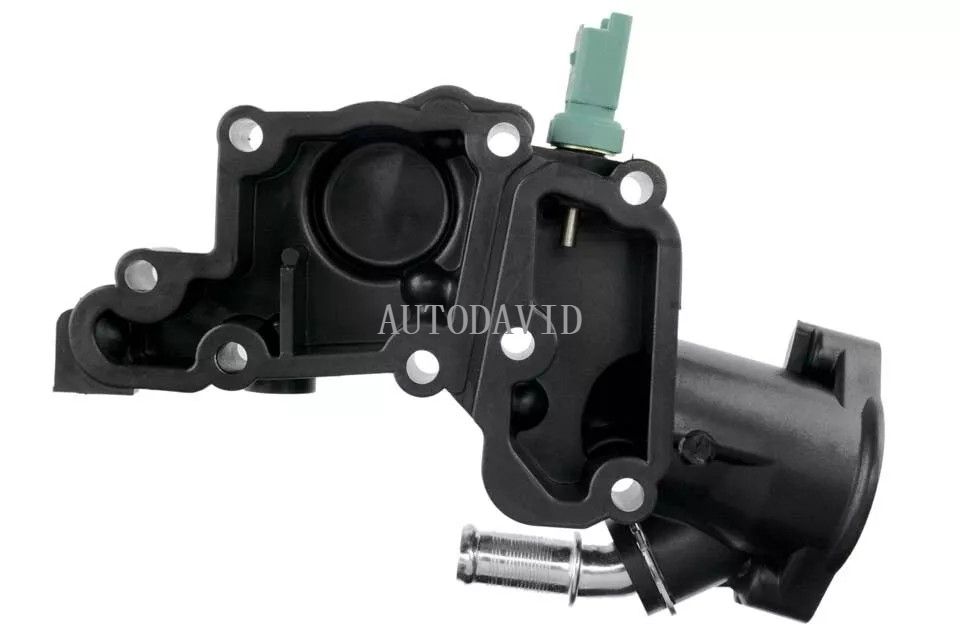Cooling System Thermostat Assembly Water Flange For Peugeot 206 207 PARTNER 1.4 VTi,Citroen ,DS3/2 OEM: 1336Y8 70-126-002, WF0126, 9650926280, 9654775080, 1336Z2 HS02-021-007