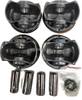 Piston+Rings fur Peugeot 1,6 16V 3008 (2009-2016) 5008 (2009-2017)EP6CDTX RCZ DS3/4/5(2011-2015) STD Foreign car models OEM : 0628W4A 1631730080A HS01-010-015A