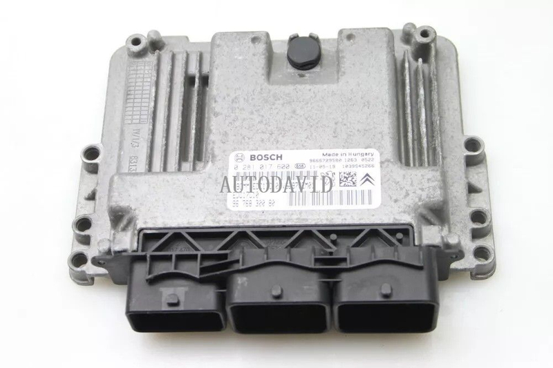 Engine control unit (ECU) for Citroen DS3 2012 1.6 D OEM: 9676830080 0281017600 HS03-031-022