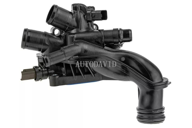 Cooling System Thermostat Assembly Water Flange For 208 2008 308 3008 Citroen DS3 DS4 C4 1.6T OEM: 9808647180, YL00957280 9814705780 V763471180 HS02-021-004 