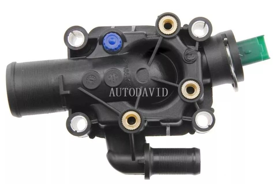 Cooling System Thermostat Assembly Water Flange For Peugeot207 307 308,Citroen C2/4/5 OEM: 1336Z0, 9647265980 HS02-021-002 