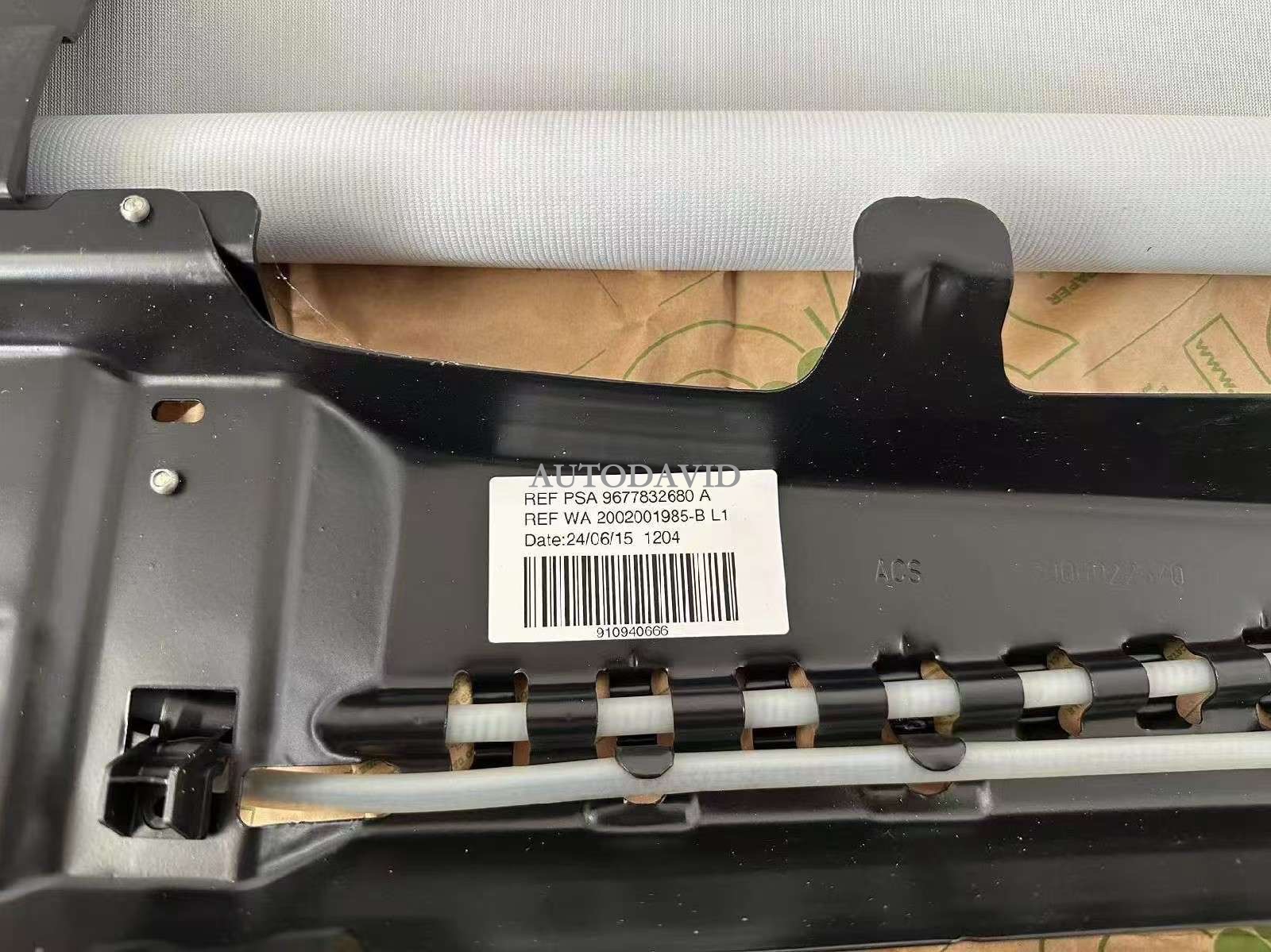 SKYLIGHT SUNSHADE COMPLETE PG308S T91 2013 OEM：1610975680/16109757PR/9677832680 DVD1502-0607