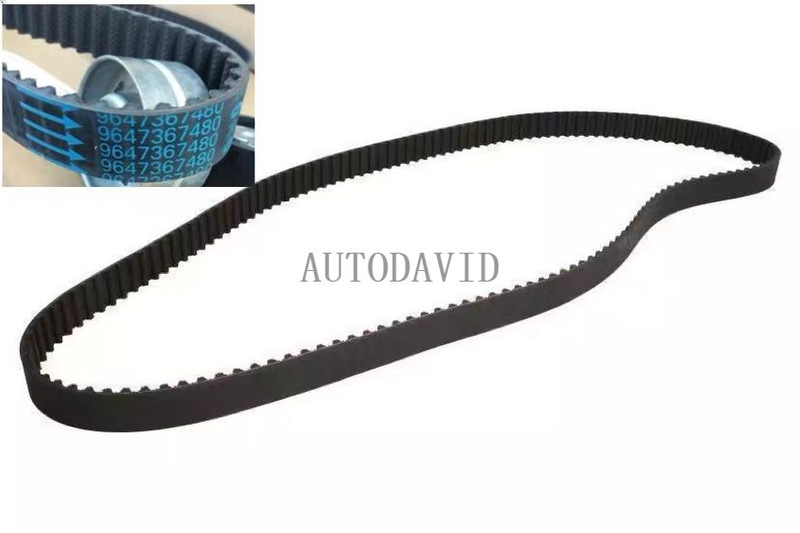 Timing Belt for Peugeot 307/2.0 407 16V (EW10J4S) Citroen C4 Coupe 2.0 16V 130 KW 177 OEM : 0816G4 9647367480 HS01-011-004