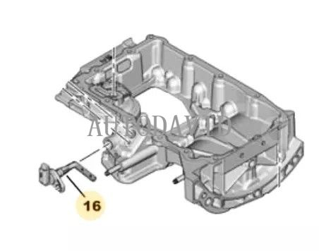 Oil Level Sensor For Peugeot 2008 208 308 Citroen C3 C4 DS3 1.2T OEM: 9677091980 HS02-027-024