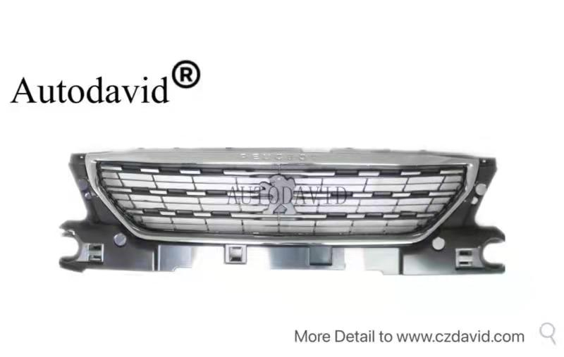 FRONT GRILLE COMPLETE CHROMED LOWER EQUIPMENT PEUGEOT 301 M33R 2017 