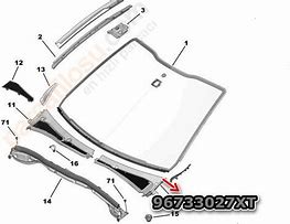 COWL PLATE PEUGEOT 301 M33 2013/PEUGEOT 301 M33R 2017/PEUGEOT 208 2013/ CITRON ELYSEE M43 2013/CITRON ELYSEE M43R 2017 OEM：LH 96733027XT/RH 96733024XT DVD31-0701-16