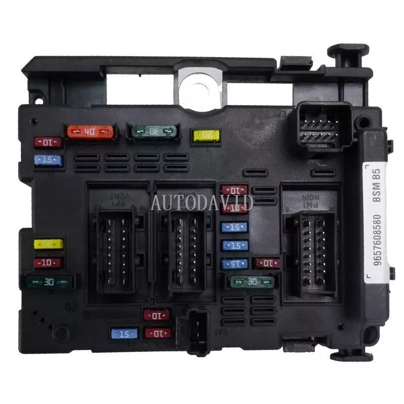 Engine Fuse Box BSM Assembly for Peugeot 206 406,PARTNER -from 1996 CITRON C3/5 OEM : 9657608580 6500Y1 6500R7 HS01-042-006
