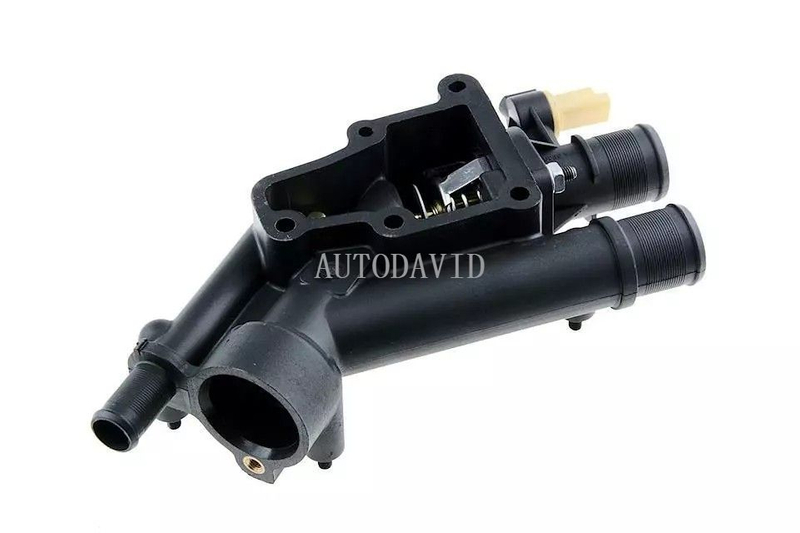 Cooling System Thermostat Assembly Water Flange For Peugeo307 308 406 407 508 Citroen C5 2.0 OEM: 1338AV 1338E4 9687927980 9645162480 9648542680 HS02-021-006