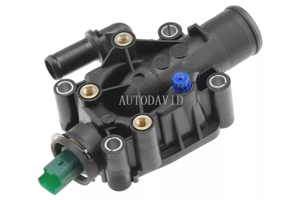 Cooling System Thermostat Assembly Water Flange For Peugeot207 307 308,Citroen C2/4/5 OEM: 1336Z0, 9647265980 HS02-021-002 