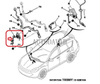 Headlight Adjustment Sensor for Peugeot FRONT 4008 4007 CITROEM C-Crosser OEM: 6224N5 HS02-027-058