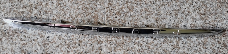 REAR LICENSE PANNEL PEUGEOT 206 T11 2006 OEM:8742Q5 DVD11-1107