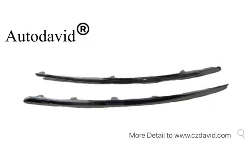 FRONT BUMPER STRIP CHROMED BOTH SIDE 408 T73 2013/308 2010 ABROAD OEM：LH 7452ZA/RH 7452ZB DVD10-0701-04
