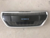 FRONT GRILLE COMPLETE UPPER BLACK/STRIP GREY PEUGEOT 208 2016 DVD42-0701-15