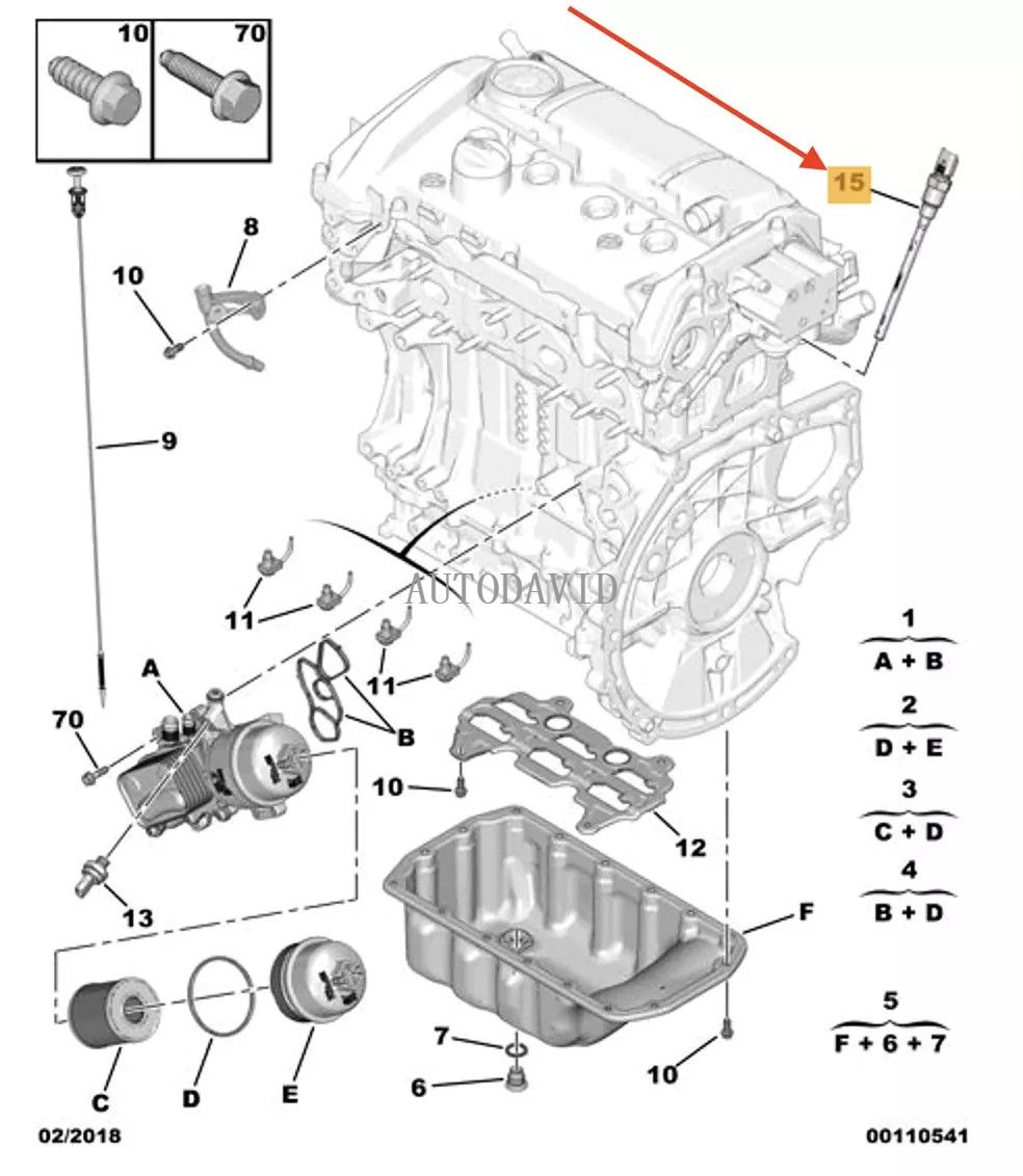 Oil Level Sensor For Peugeot 206 208 2008 307 308 3008 407 508 RCZ Citroen C3XR C4L C4SHIJIA C5 OEM: 9806246080 1131G2 HS02-027-024