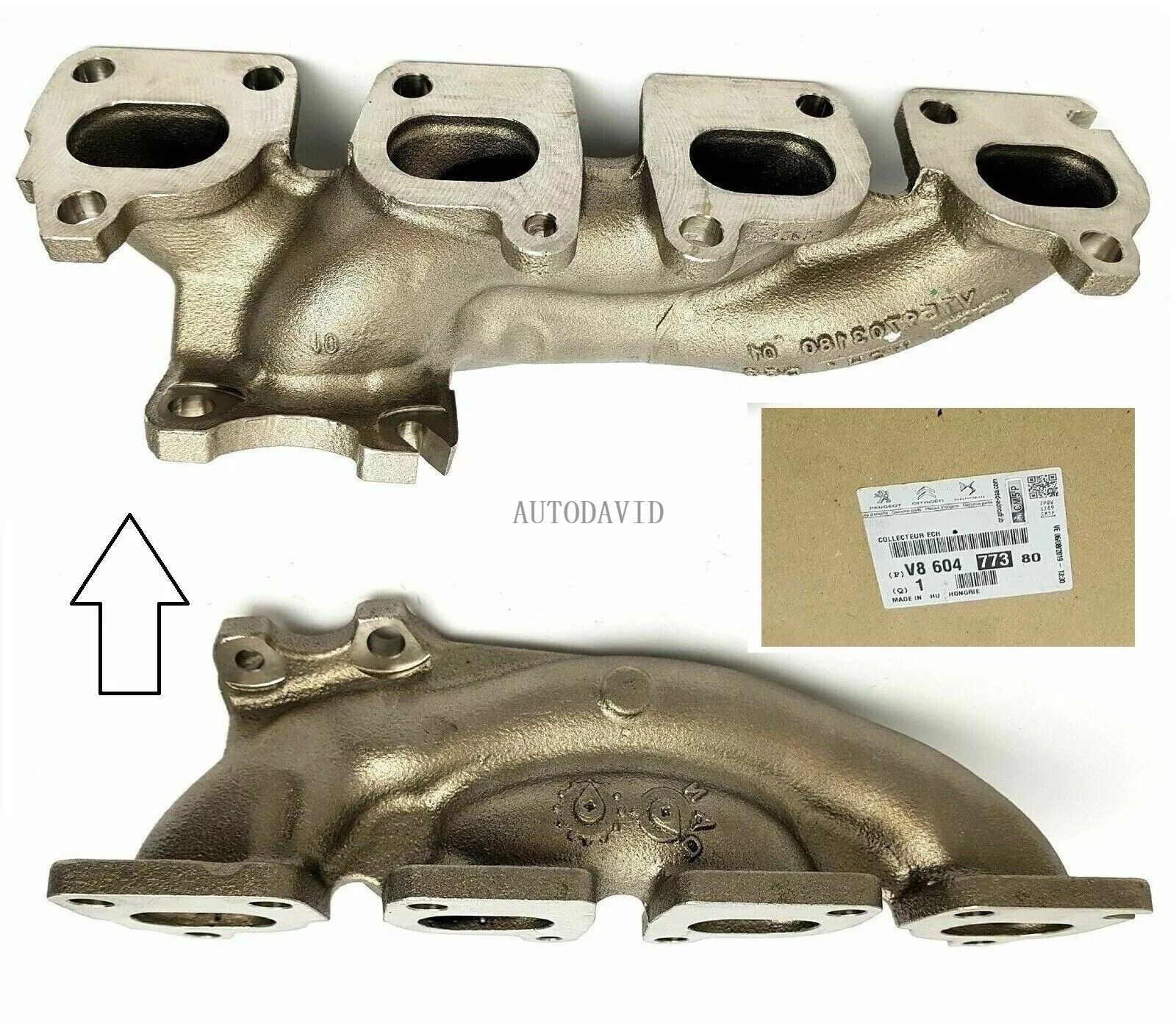 Exhaust Manifold For PEUGEOT For Peugeot 308 3008 508 Citroen C4 C5 Exhaust Manifold 1.6 VTI THP OEM: V860477380 9814266380 HS01-013-010