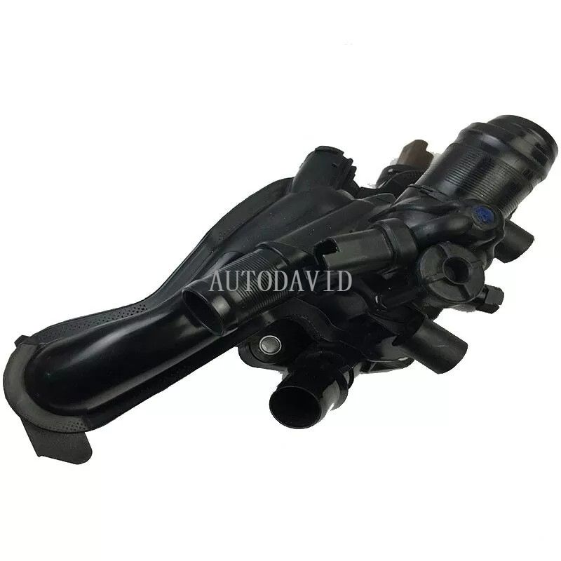 Cooling System Thermostat Assembly Water Flange For Citroen C4 Picasso DS3 DS4 DS5 for Peugeot 207 208 2008 308 3008 508,1.4-1.6 OEM: 1336CE V764558080 9804315380, 9808646980 HS02-021-005 
