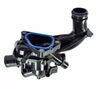 Cooling System Thermostat Assembly Water Flange For Citroen C4 Picasso DS3 DS4 DS5 for Peugeot 308 408 OEM: 1336.CC V764558180 9808647080, 764558180 HS02-021-003