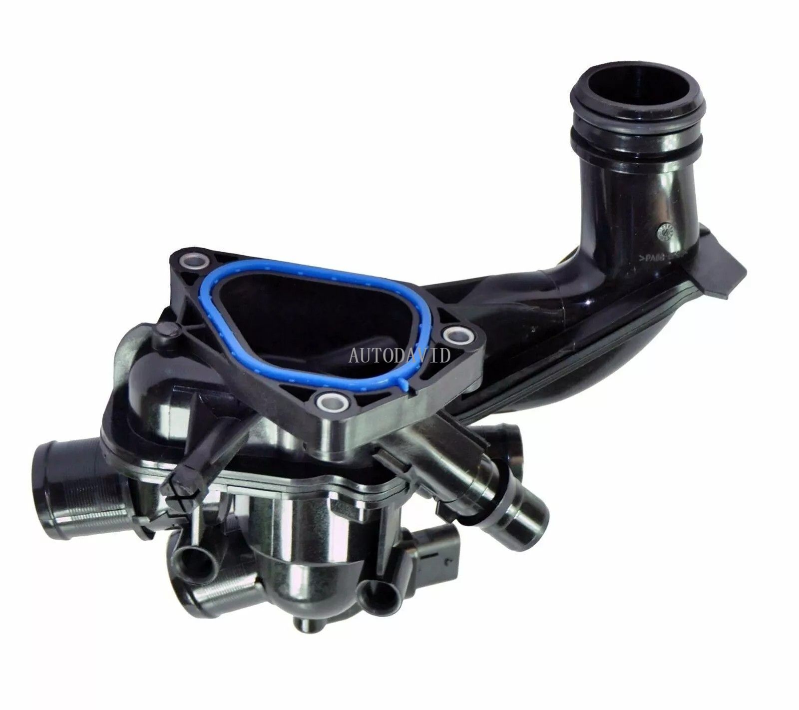 Cooling System Thermostat Assembly Water Flange For Citroen C4 Picasso DS3 DS4 DS5 for Peugeot 308 408 OEM: 1336.CC V764558180 9808647080, 764558180 HS02-021-003