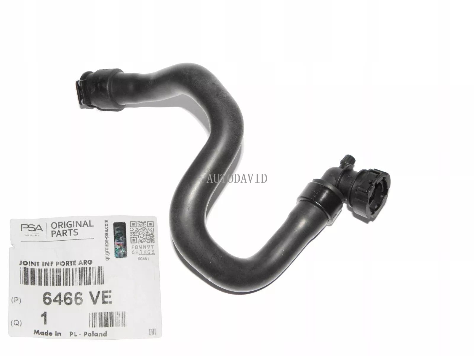 Heater Coolant Pipe Hose Citroen C4 DS4 DS5 Peugeot 3008 308 5008 RCZ 2.0 HDI OEM: 6466VE HS02-023-015