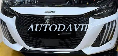 FRONT BUMPER COMPLETE PEUGEOT 208 2024 DVD02-0701