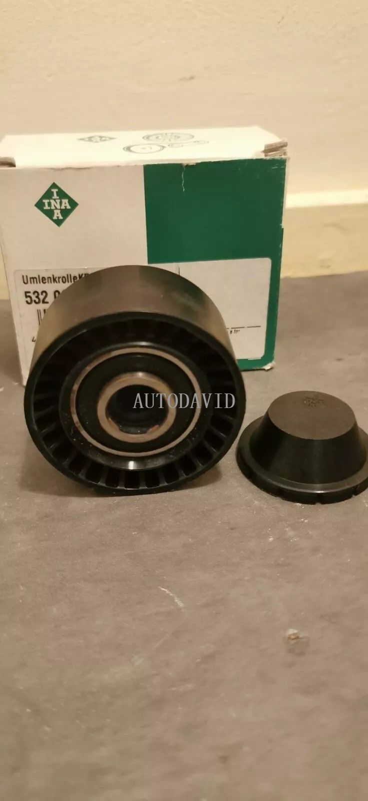 Tensioner Pulley For Peugeot 206 406 Citroen C2 C5 Picasso,PLASTIC OEM: 575129A 96188885A HS01-017-024