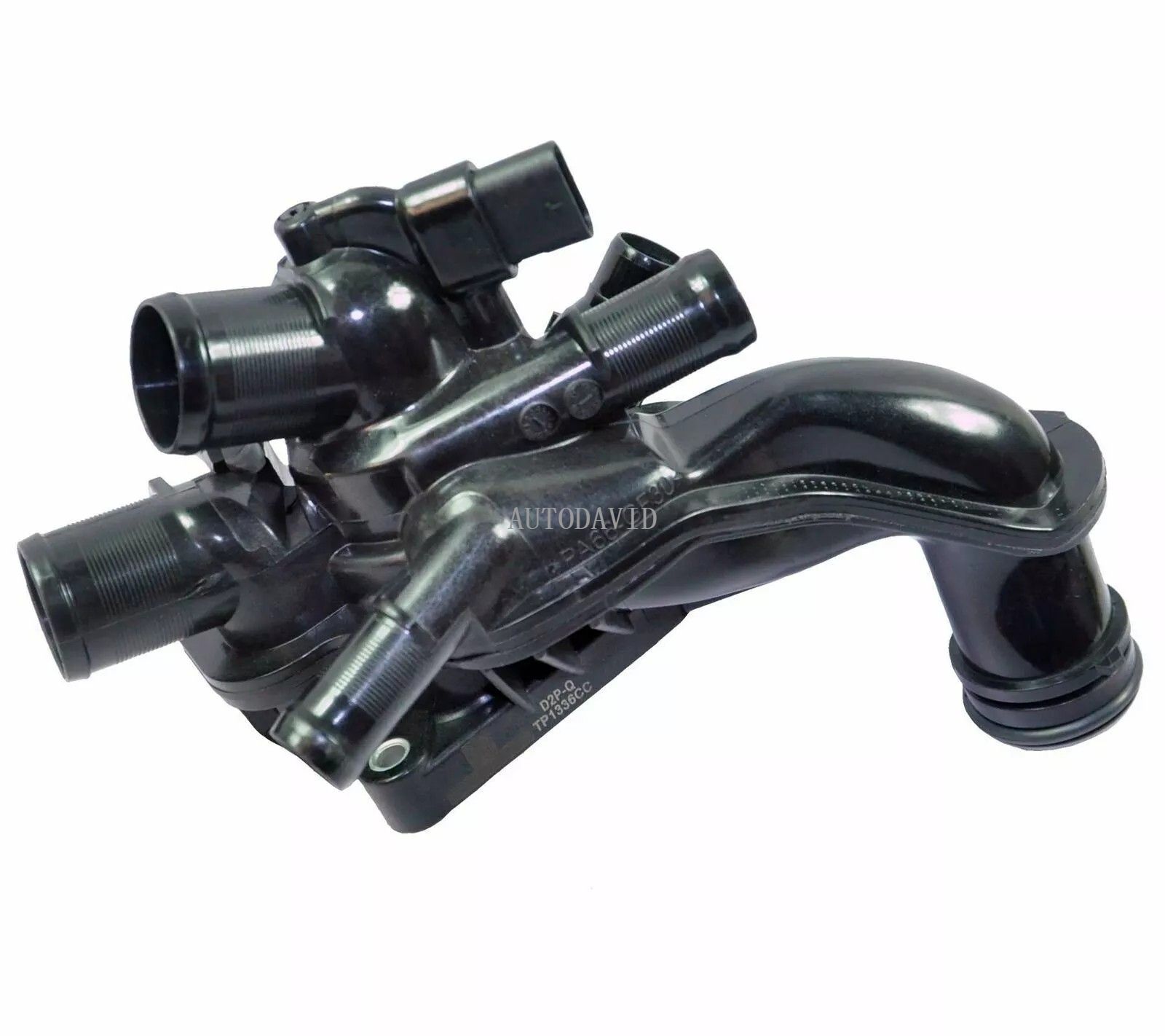 Cooling System Thermostat Assembly Water Flange For Citroen C4 Picasso DS3 DS4 DS5 for Peugeot 308 408 OEM: 1336.CC V764558180 9808647080, 764558180 HS02-021-003