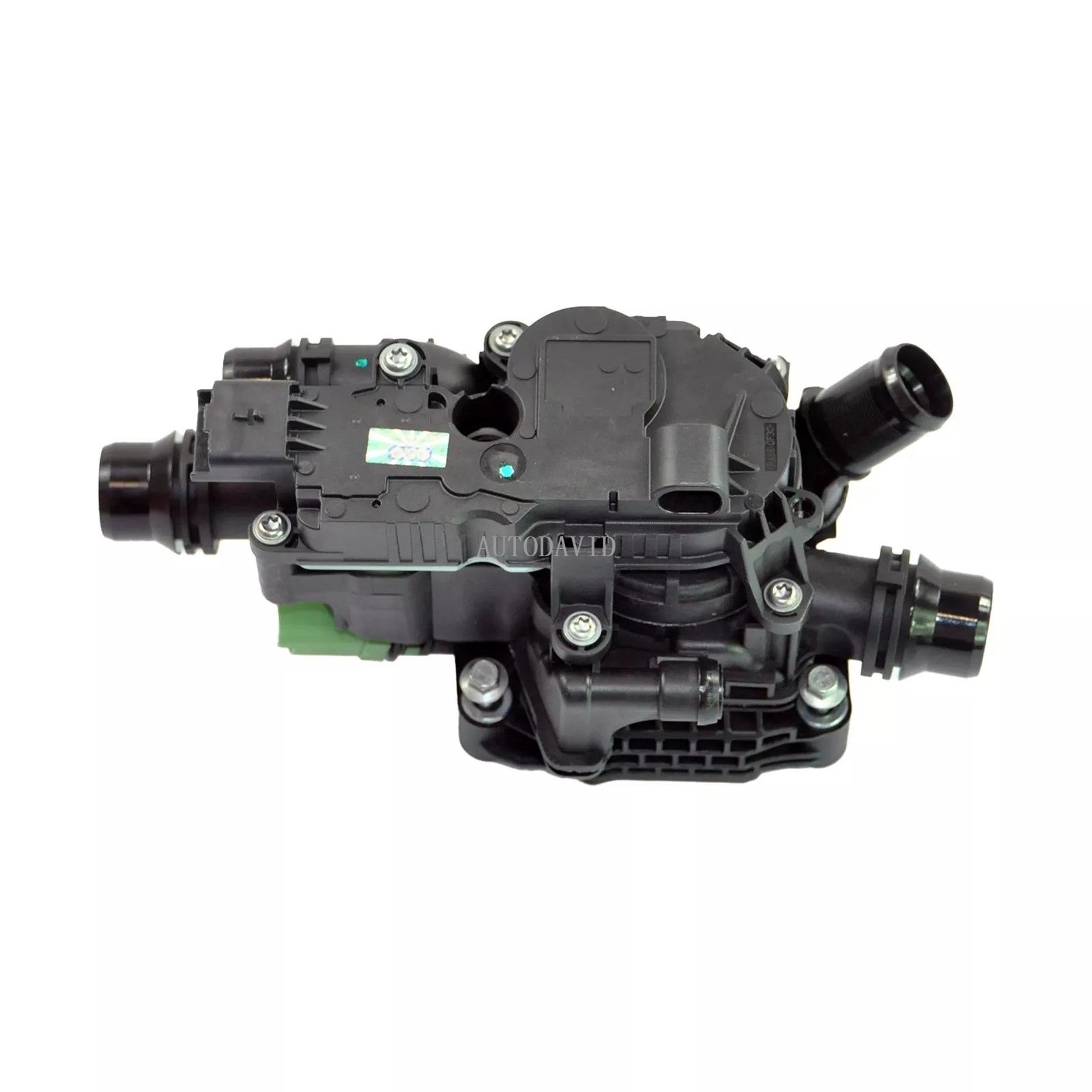 Cooling System Thermostat Assembly Water Flange For Peugeot308 3008 407 508 5008 2.0 HDI Citroen C4/5 DS4/5,2.0 BlueHDi OEM: 9803549480, 9850364680, 3642484 HS02-021-012