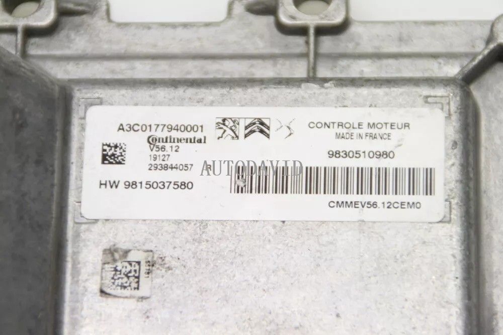 Engine control unit (ECU) For Peugeot 208 2014-2019 1.2, Citroen OEM: 9829598880 9815037580 HS03-031-018