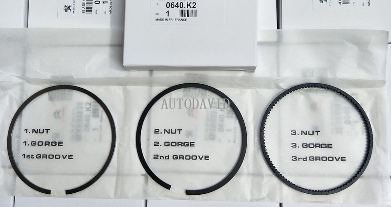 Piston Ring for Peugeot 406 605 806(1990-1999) 86.0mm Engine XU10J4 OEM : 0640K2 95650954, 9567523380 GOETZE:08-154600-00 HS01-010-023