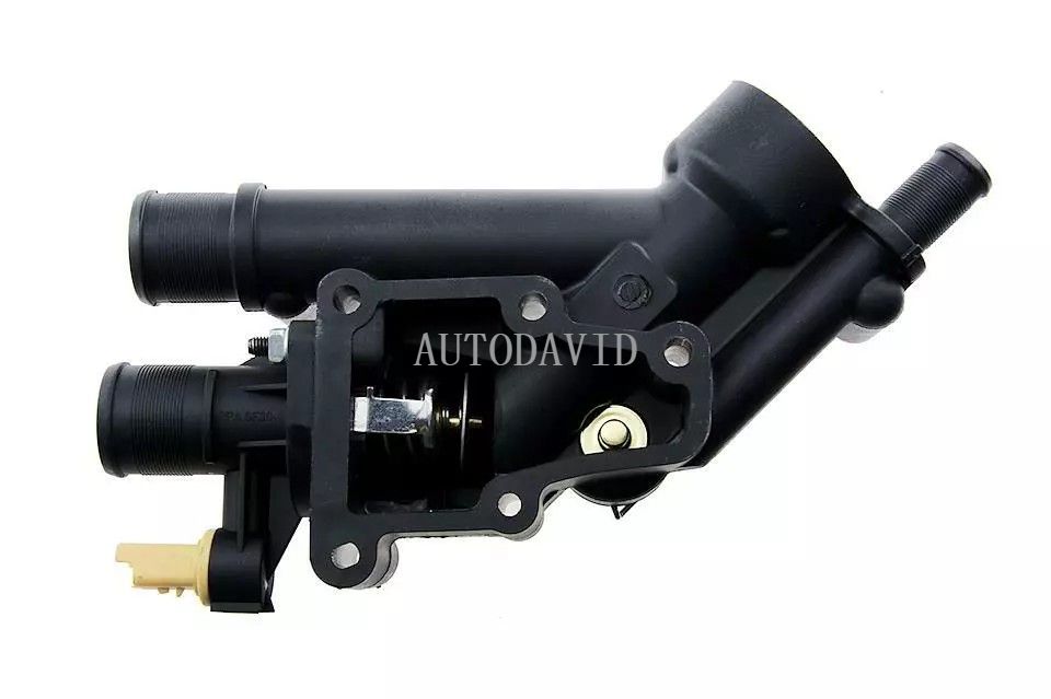Cooling System Thermostat Assembly Water Flange For Peugeo307 308 406 407 508 Citroen C5 2.0 OEM: 1338AV 1338E4 9687927980 9645162480 9648542680 HS02-021-006