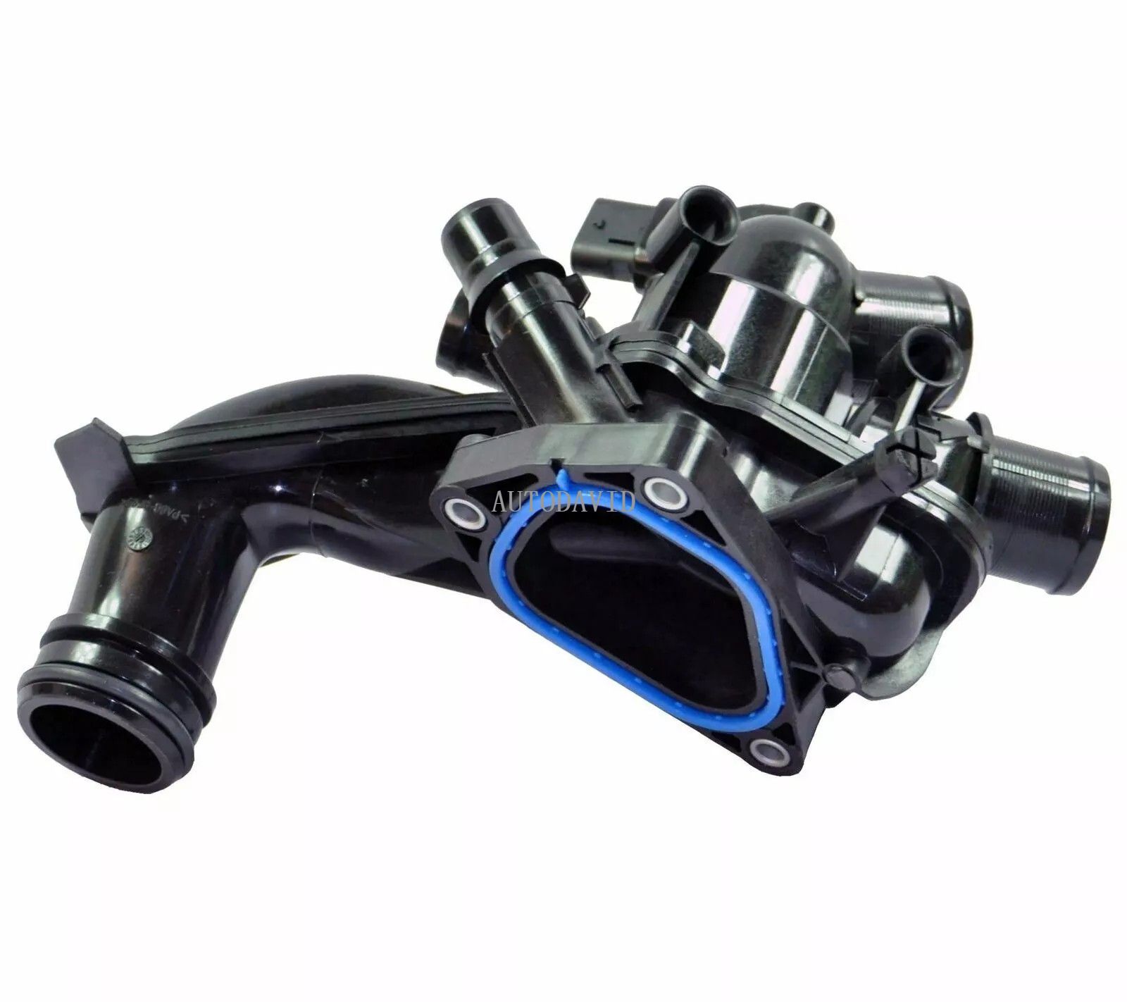 Cooling System Thermostat Assembly Water Flange For Citroen C4 Picasso DS3 DS4 DS5 for Peugeot 308 408 OEM: 1336.CC V764558180 9808647080, 764558180 HS02-021-003