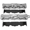 Aluminium Alloy Cylinder Head Cover For Peugeot 107 206 207307 308 2.0 16V 2005-2021 Citroen BX3 B53 OEM : HS01-018-020 0248J6,0248J7, 0248L6,0248L7, 0249C60249C7, 9658651780 9651554480 9638570180 HS0